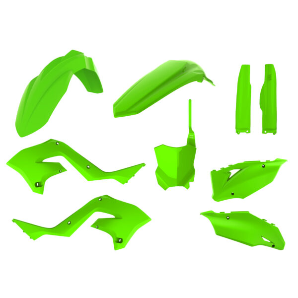 kit Restyling Kawasaki KX-125-Rest,KX-250-Rest (03 - 08) Verde Lima Ref: 90936
